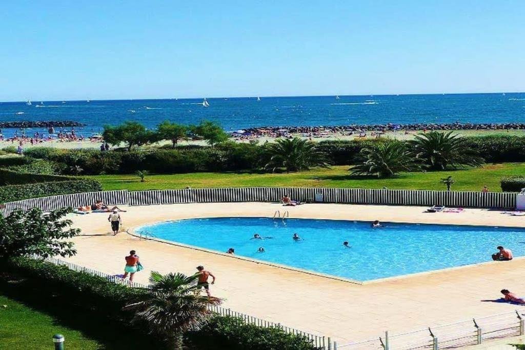 Les Rivages De Rochelongues, T3, Piscine, Clim, Parking Διαμέρισμα Agde Εξωτερικό φωτογραφία